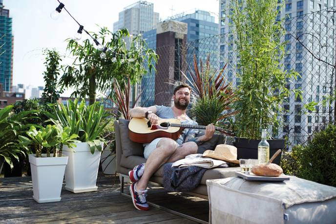 loft urban untersetzer rechte. 28cm weiss